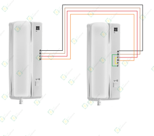 تعویض گوشی 6 سیم تابا با 4 سیم تابا