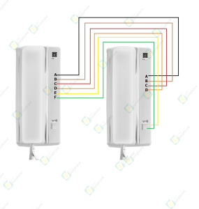 تعویض گوشی 4 سیم با 6 سیم تابا
